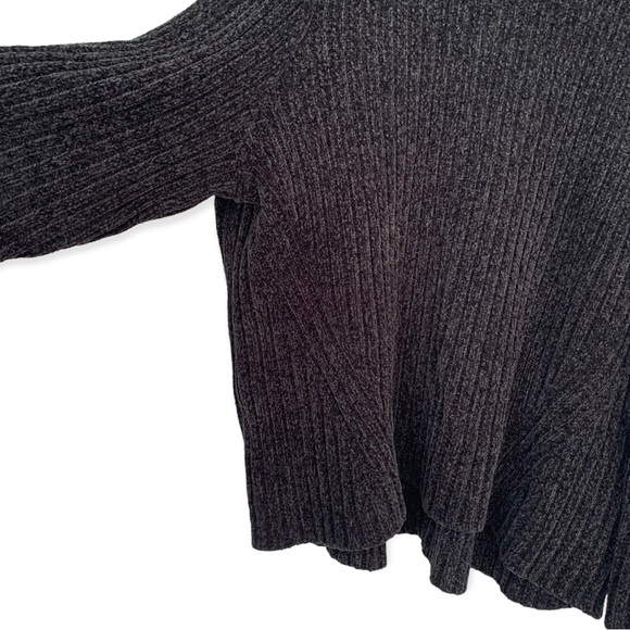 Black Chenille Sweater - Picture 3 of 4